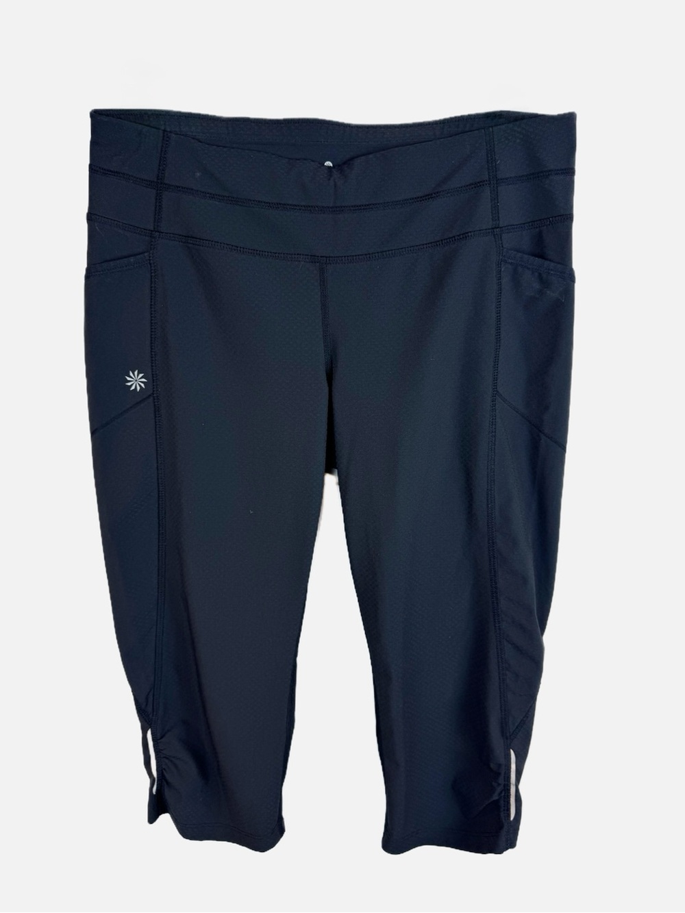 Athleta | Black Cropped Legging, M